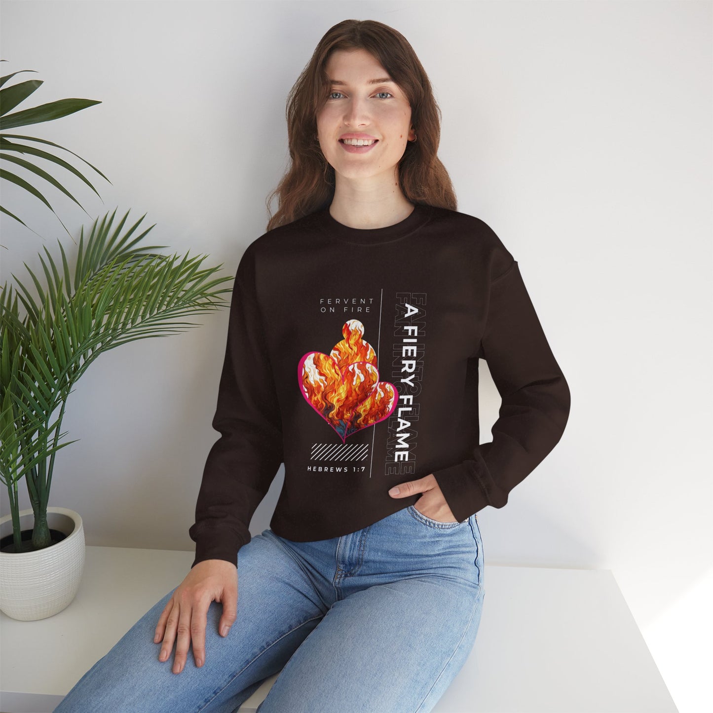 Chocolate Flame Sweatshirt