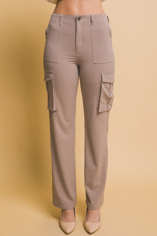 Chic Utility Pants with Pockets