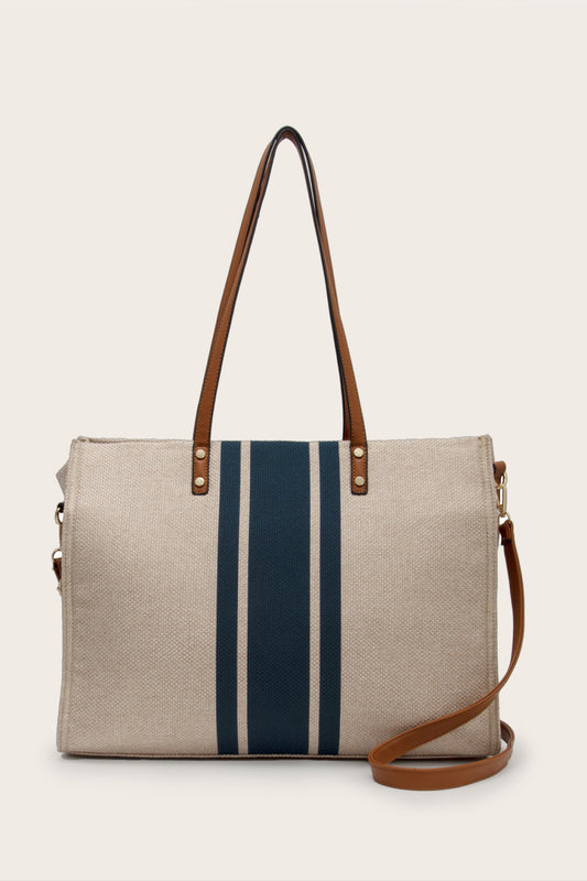 Striped Tote Bag