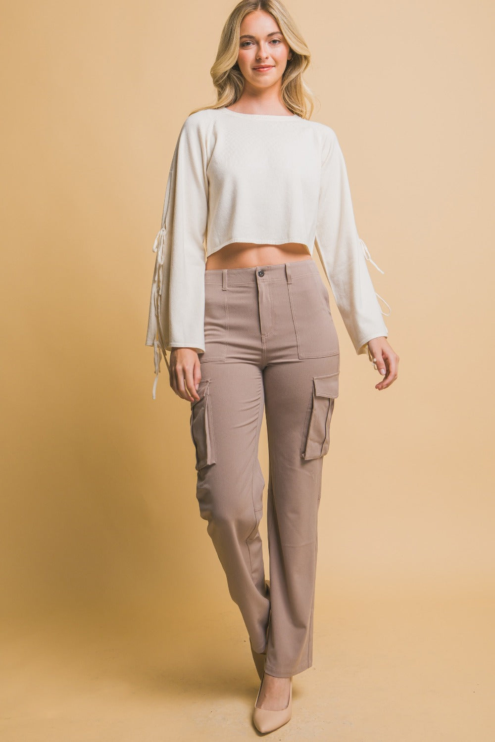 Chic Utility Pants with Pockets