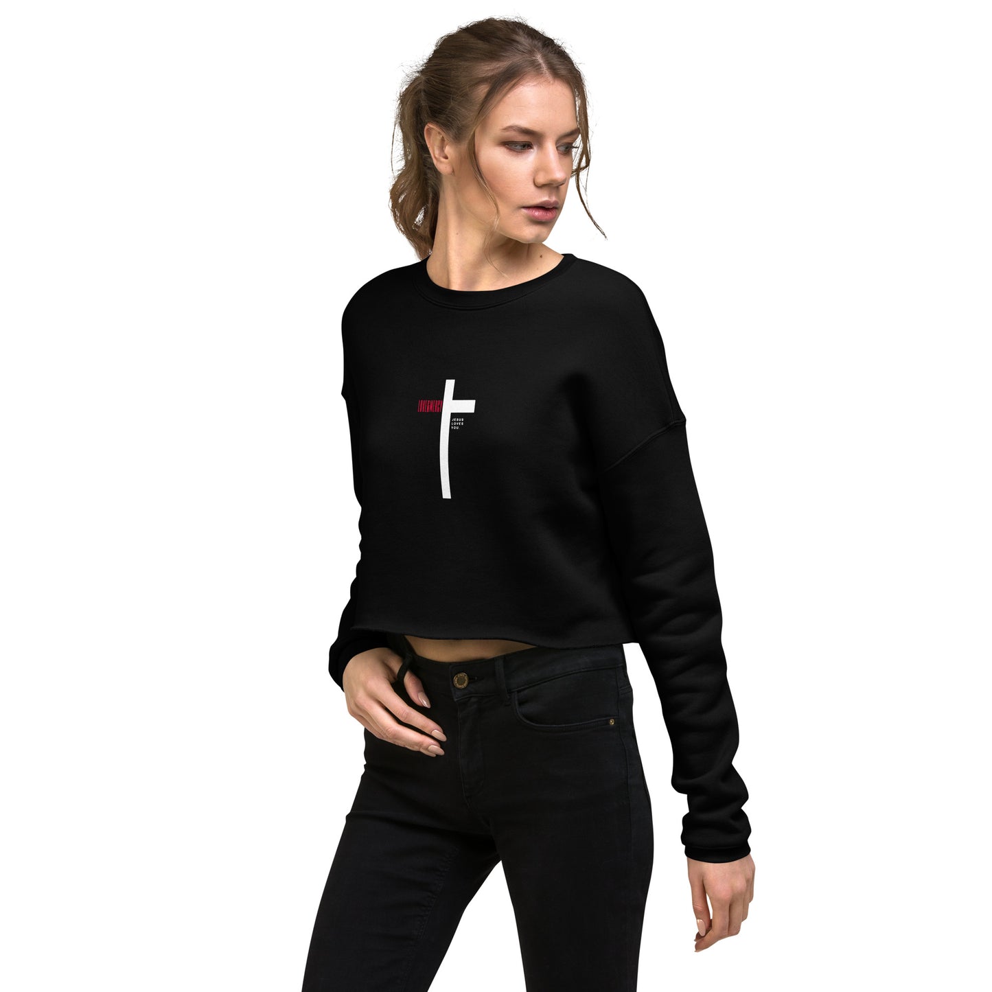 Love on the Crop Sweatshirt