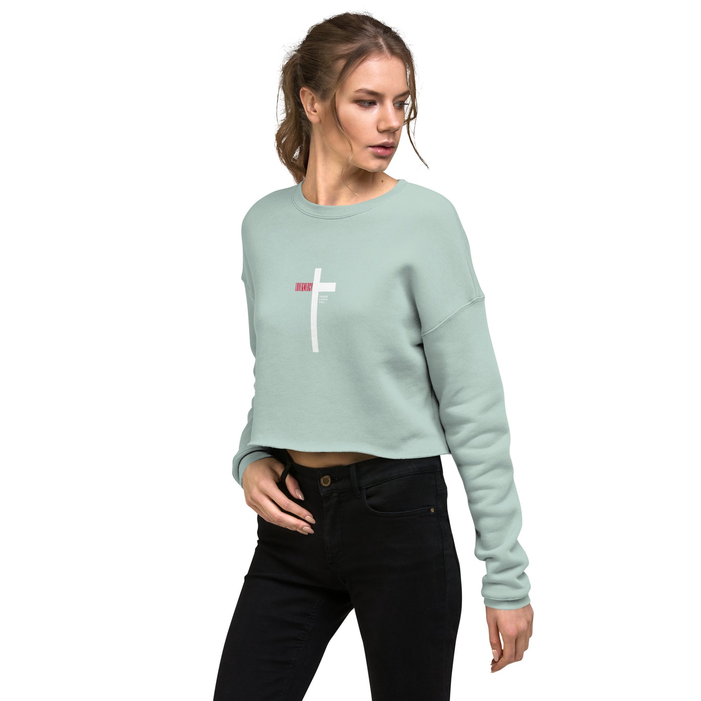 Love on the Crop Sweatshirt