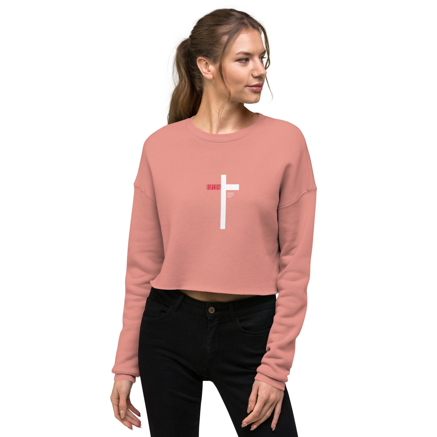 Love on the Crop Sweatshirt