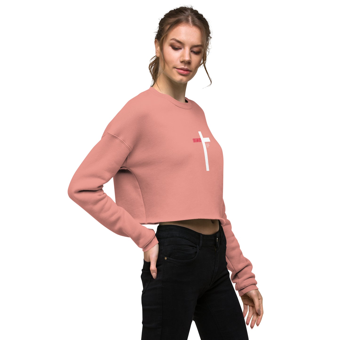 Love on the Crop Sweatshirt