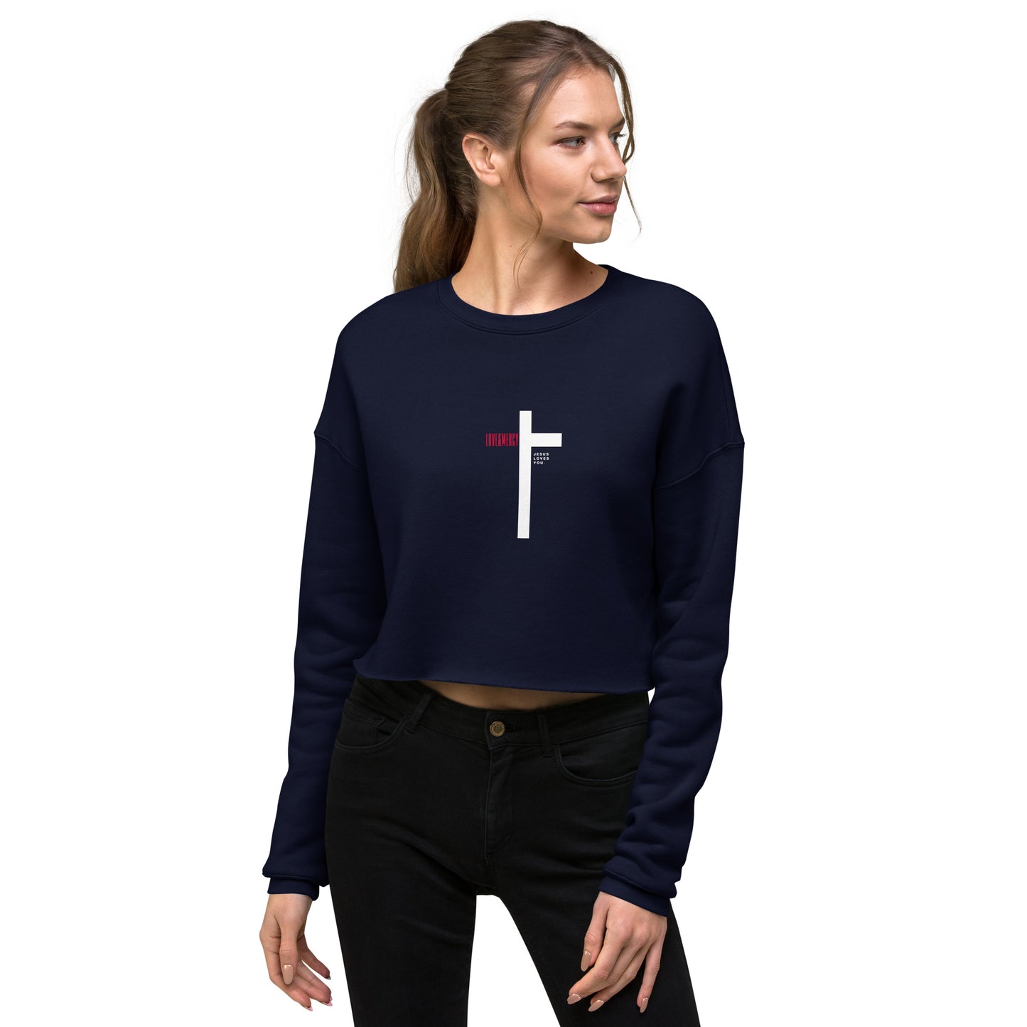 Love on the Crop Sweatshirt